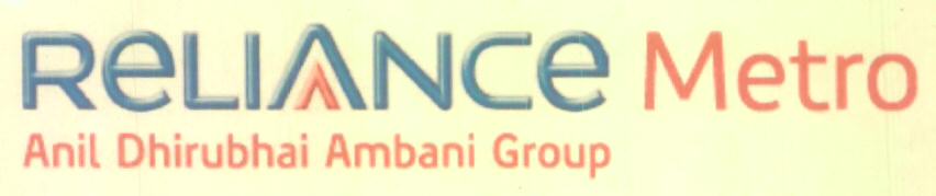 Reliance Metro (device Of Monogram) Device mark 1618557 Trademark