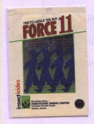 Force 11 With Label. Device mark 1630020 Trademark