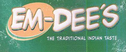 Em-dee's With Device Device mark 1639753 Trademark