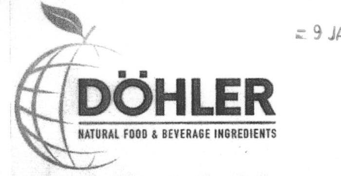 Dohler (label) Device mark 1639759 Trademark