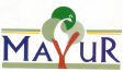 Mayur ( Stylised, Device Of A Peacock ), Label Device mark 1658654 Trademark