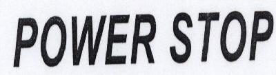 Power Stop With Device Device mark 1661384 Trademark