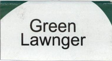 Green Lawnger With Label Device mark 1669760 Trademark