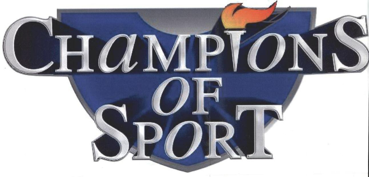Champions Of Sport (device) Device mark 1670013 Trademark