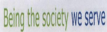 Being The Society We Serve With Label Device mark 1682797 Trademark