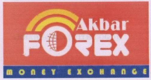 Akbar Forex (label) Device mark 1684700 Trademark