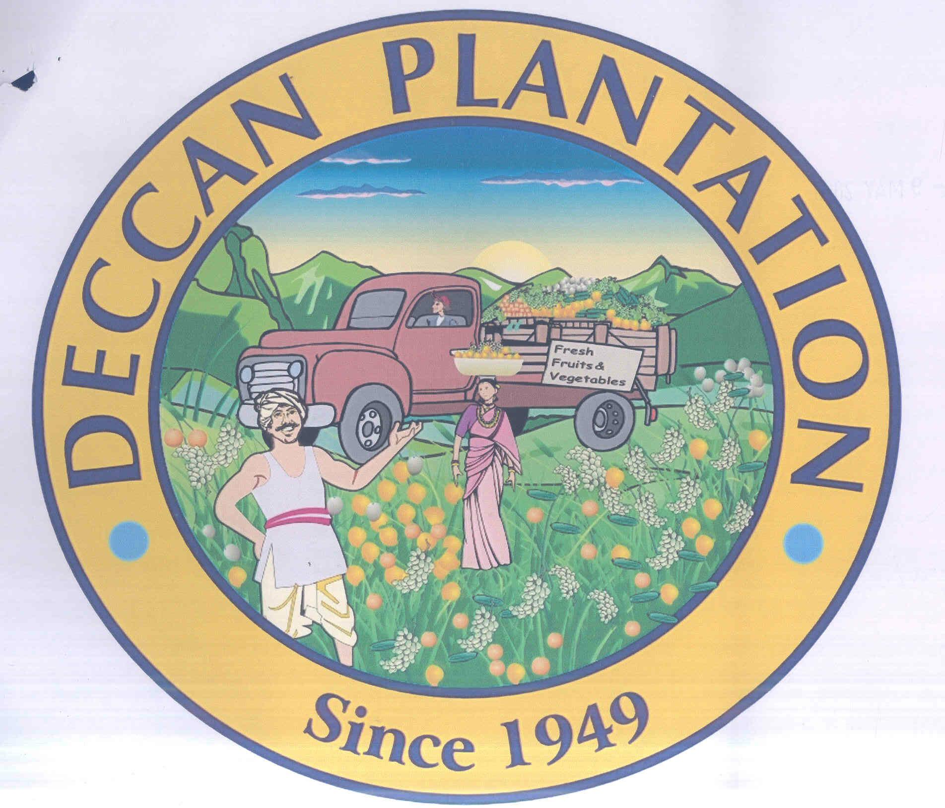 Deccan Plantation (label) Device mark 1685593 Trademark
