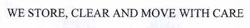 We Store, Clear And Move With Care Device mark 1692384 Trademark