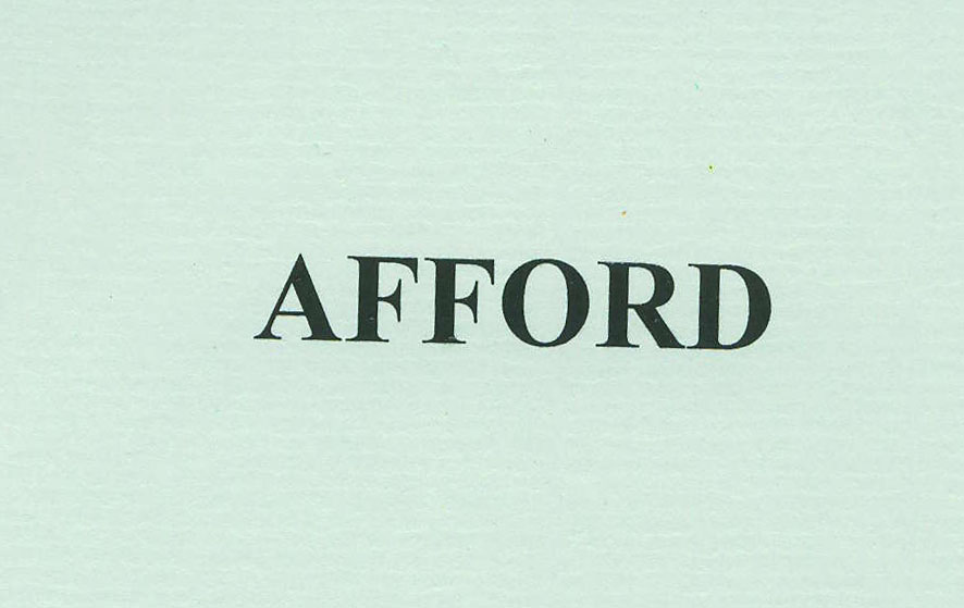 Afford Device mark 1693636 Trademark