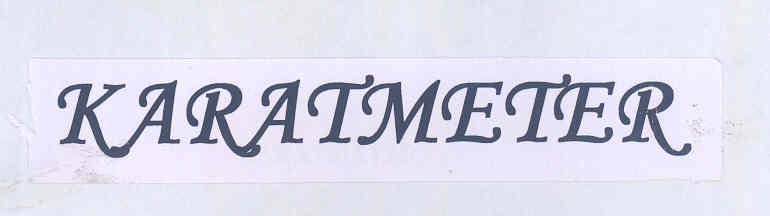 Karatcheck (label) Device mark 1694060 Trademark