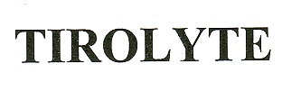 Tirolyte Device mark 1700366 Trademark