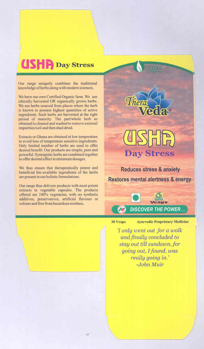 Thera Veda (label) Device mark 1710544 Trademark