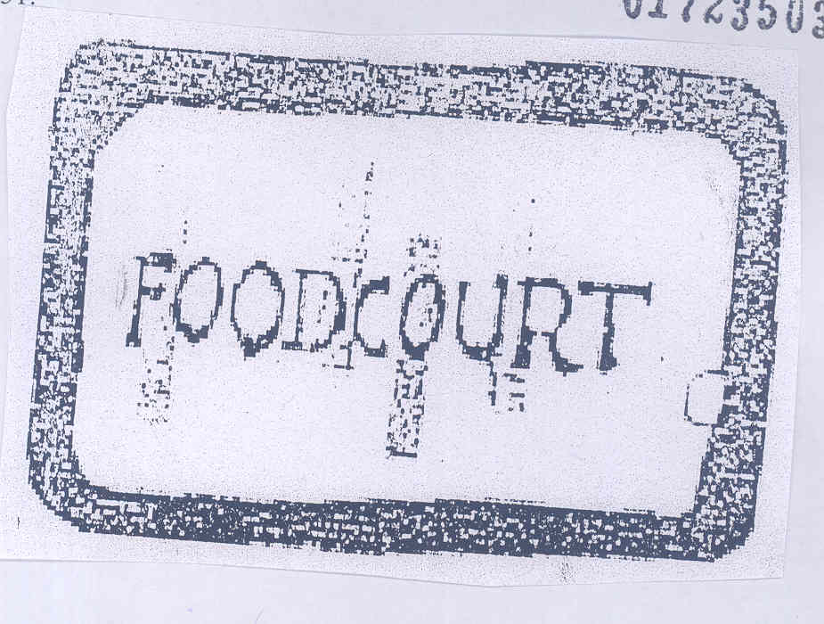 Foodcourt (label) Device mark 1723503 Trademark