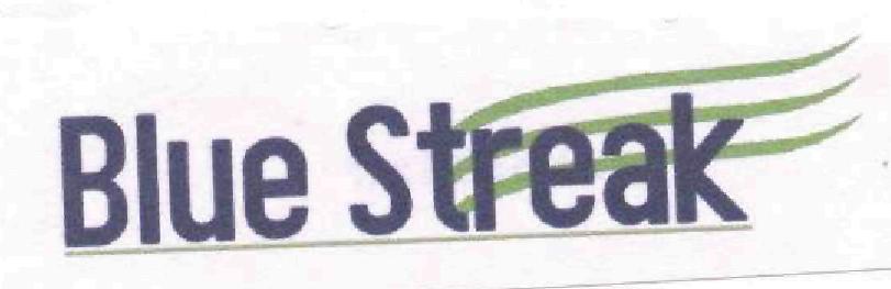 Blue Streak (label) Device mark 1723634 Trademark