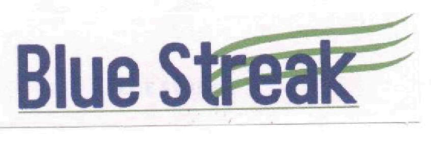 Blue Streak (label) Device mark 1723635 Trademark