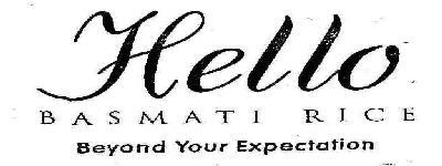 Hello Basmati Rice Device mark 1724675 Trademark