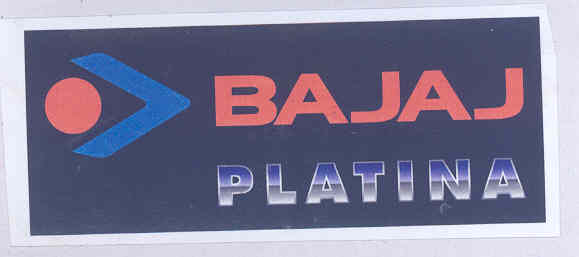 Bajaj Platina (label) Device mark 1741614 Trademark