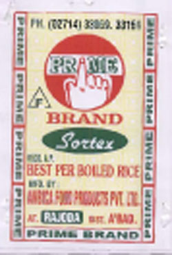 Prime Brand Sortex Device mark 1762091 Trademark