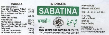 Sabatina With Label Device mark 1771777 Trademark