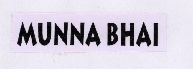 Munna Bhai Device mark 1780338 Trademark