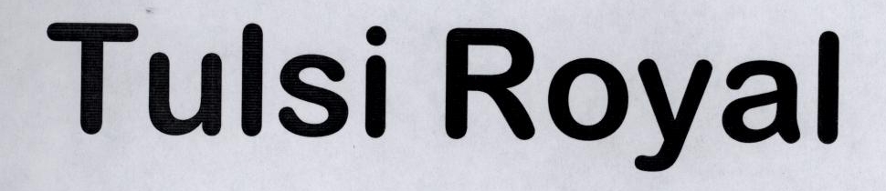 Tulsi Royal ( Label ) Device mark 1795040 Trademark