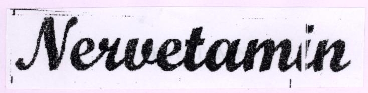 Nervetamin (device) Device mark 1802211 Trademark