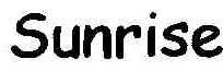 Sunrise Device mark 1803714 Trademark
