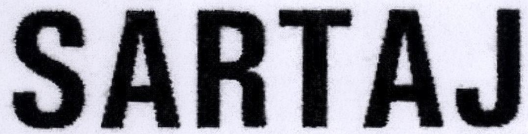 Sartaj (device) Device mark 1803879 Trademark