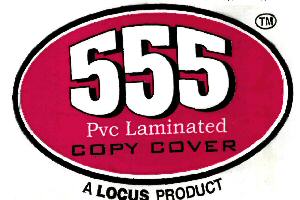 555 Pvc Laminated Copy Cover (label) Device mark 1819196 Trademark