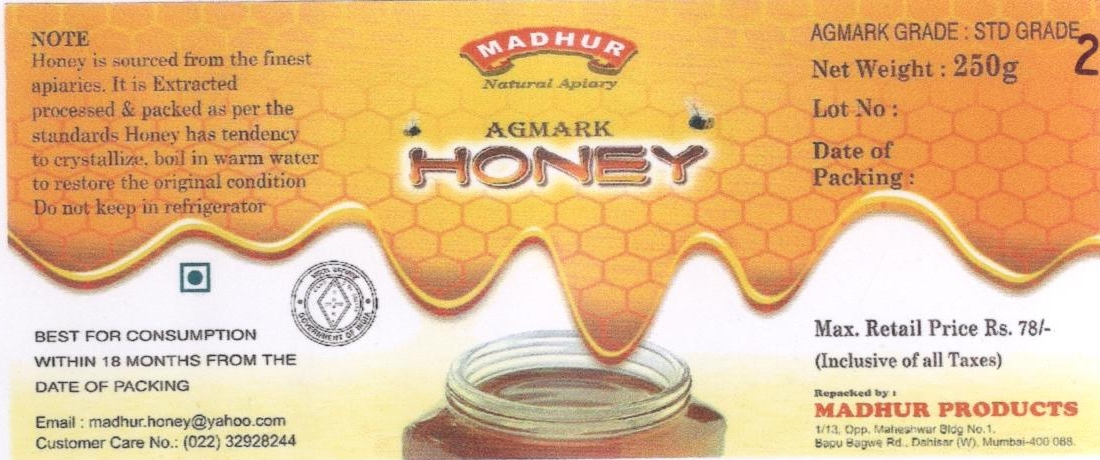 Honey Device mark 1833386 Trademark