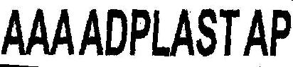 Aaaadplast Ap Device mark 1835284 Trademark