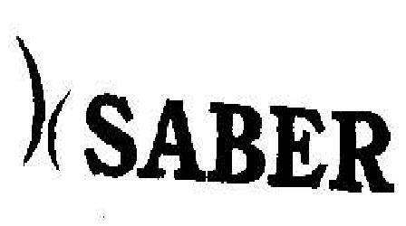Saber. Device mark 1872869 Trademark