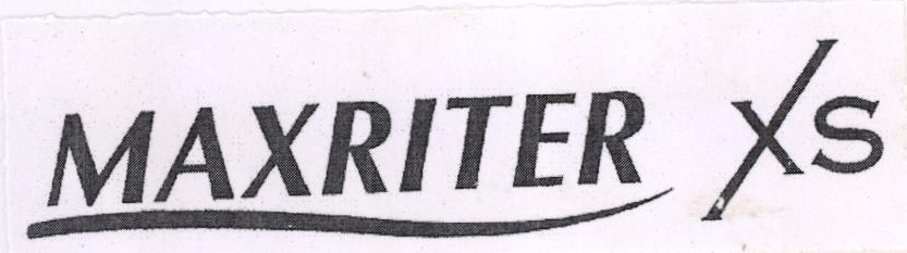 Maxriter Xs Device mark 1875385 Trademark