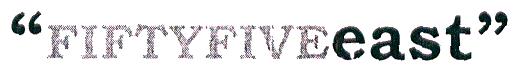 "fiftyfiveeast" Device mark 1894624 Trademark