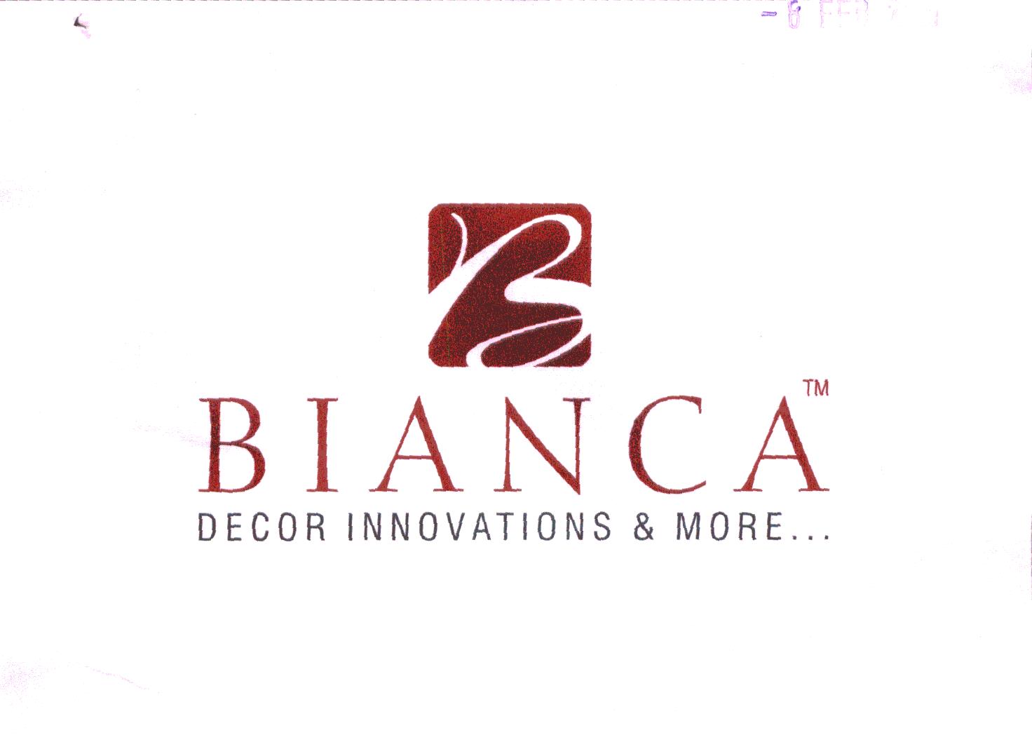 Bianca Decor Innovations And More... Device mark 1919193 Trademark