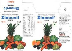 Zincovit Device mark 1934785 Trademark