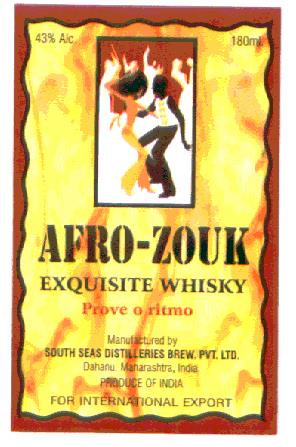 Afro-zouk Exquisite Whisky Device mark 1942535 Trademark
