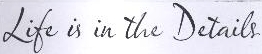 Life Is In The Details Device mark 1960208 Trademark
