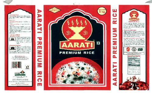 Aarati Premium Rice Device mark 1988920 Trademark