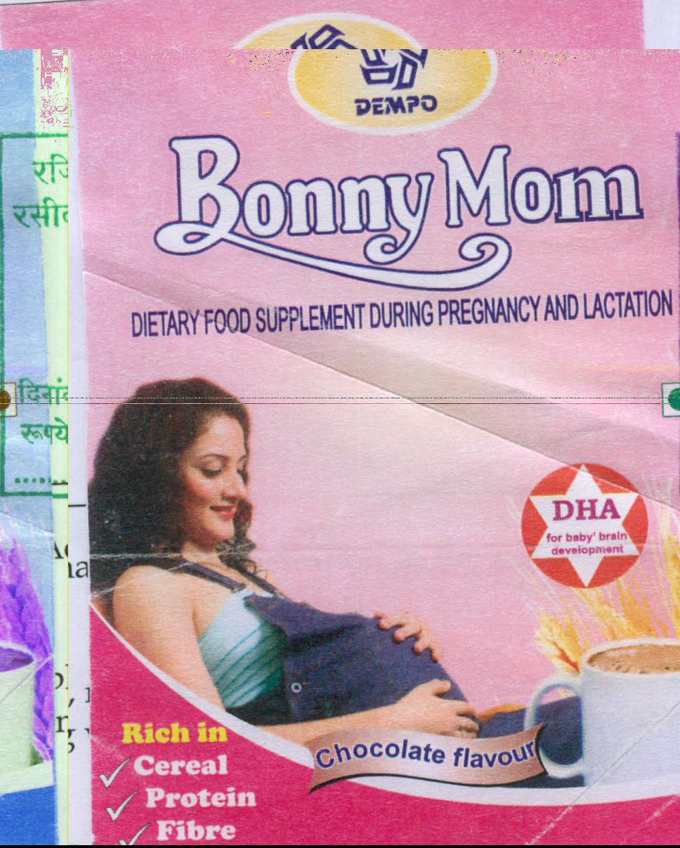 Bonny Mom Device mark 1990472 Trademark