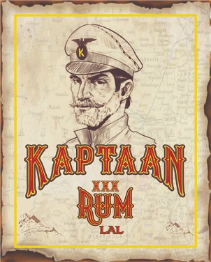 Kaptaan Xxx Rum Lal Device mark 5323981 Trademark