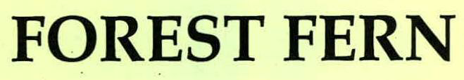 Forest Fern Device mark 2222479 Trademark