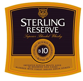 Sterling Reserve B10 Superior Blended Whisky Device mark 5328207 Trademark