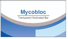 Mycobloc Transparent Medicated Bar Device mark 5334605 Trademark