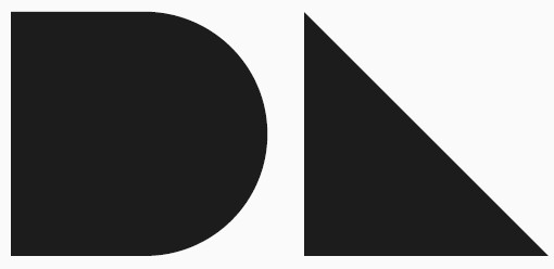 The Letters D And L Written In A Stylized Manner Depicting A Semi-oval And A Triangle Device mark 5343532 Trademark