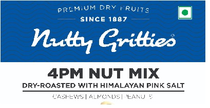 Nutty Gritties 4pm Nut Mix Device mark 5356800 Trademark