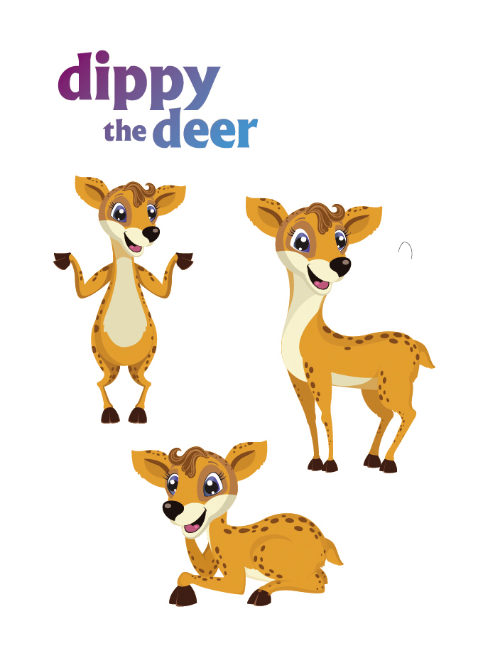 Dippy The Deer (with Device Of Baby Deer) Device mark 5358515 Trademark