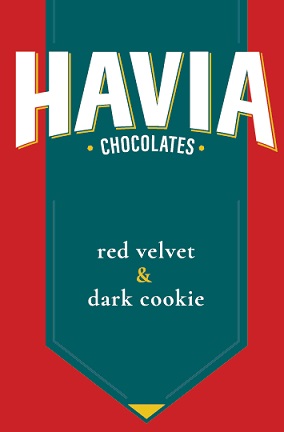 Havia Chocolates Red Velvet & Dark Cookie Device mark 5360504 Trademark