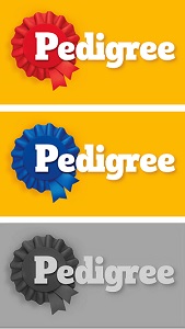 Pedigree And Rosette Offset Device (logo And Device) Series Of Three Device mark 5365533 Trademark