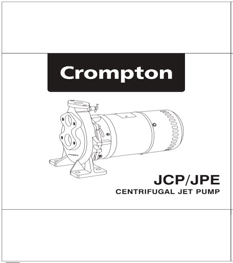 Crompton Jcp/jpe Centrifugal Jet Pump Device mark 5365881 Trademark